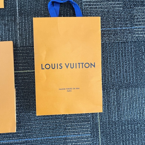 Louis Vuitton Orange Shopping Bags Set - Picture 8 of 8